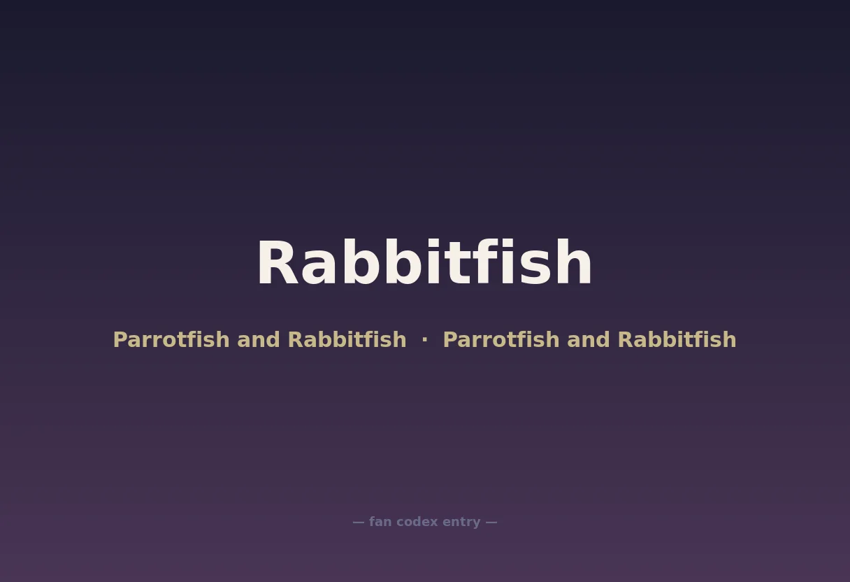 Rabbitfish