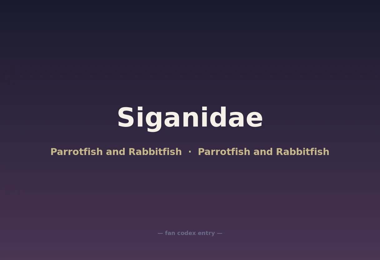 Siganidae
