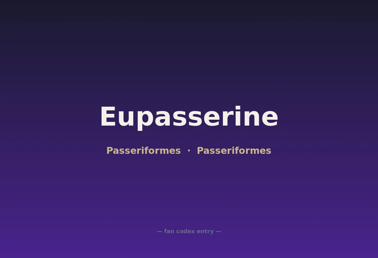 Eupasserine