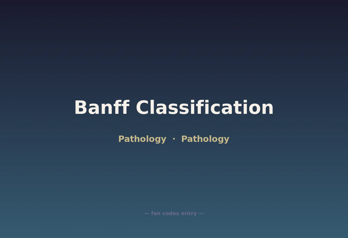 Banff Classification