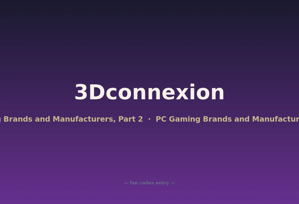 3Dconnexion