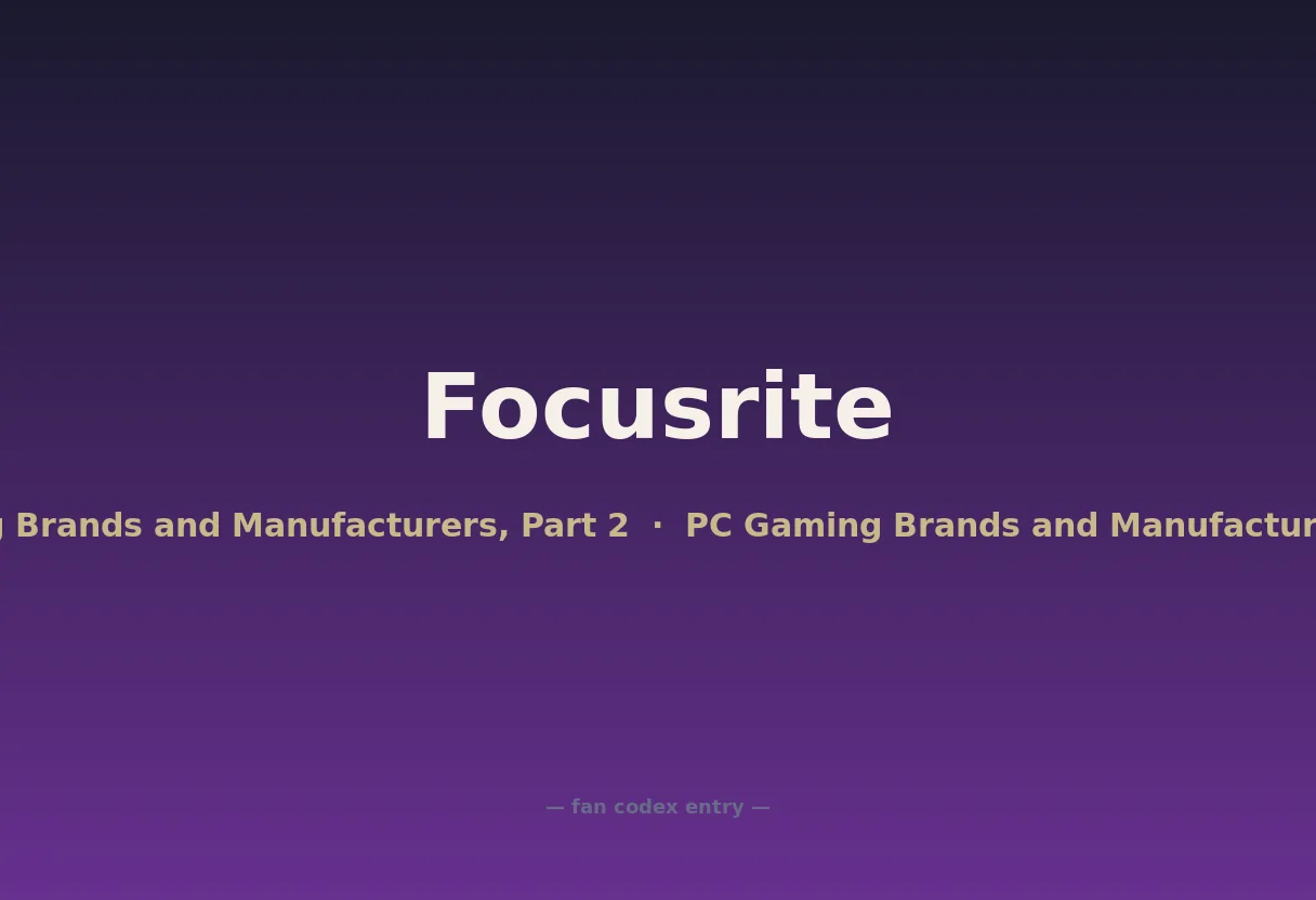 Focusrite