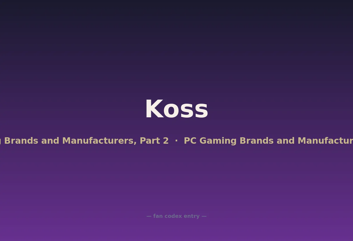Koss