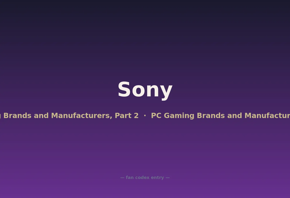 Sony