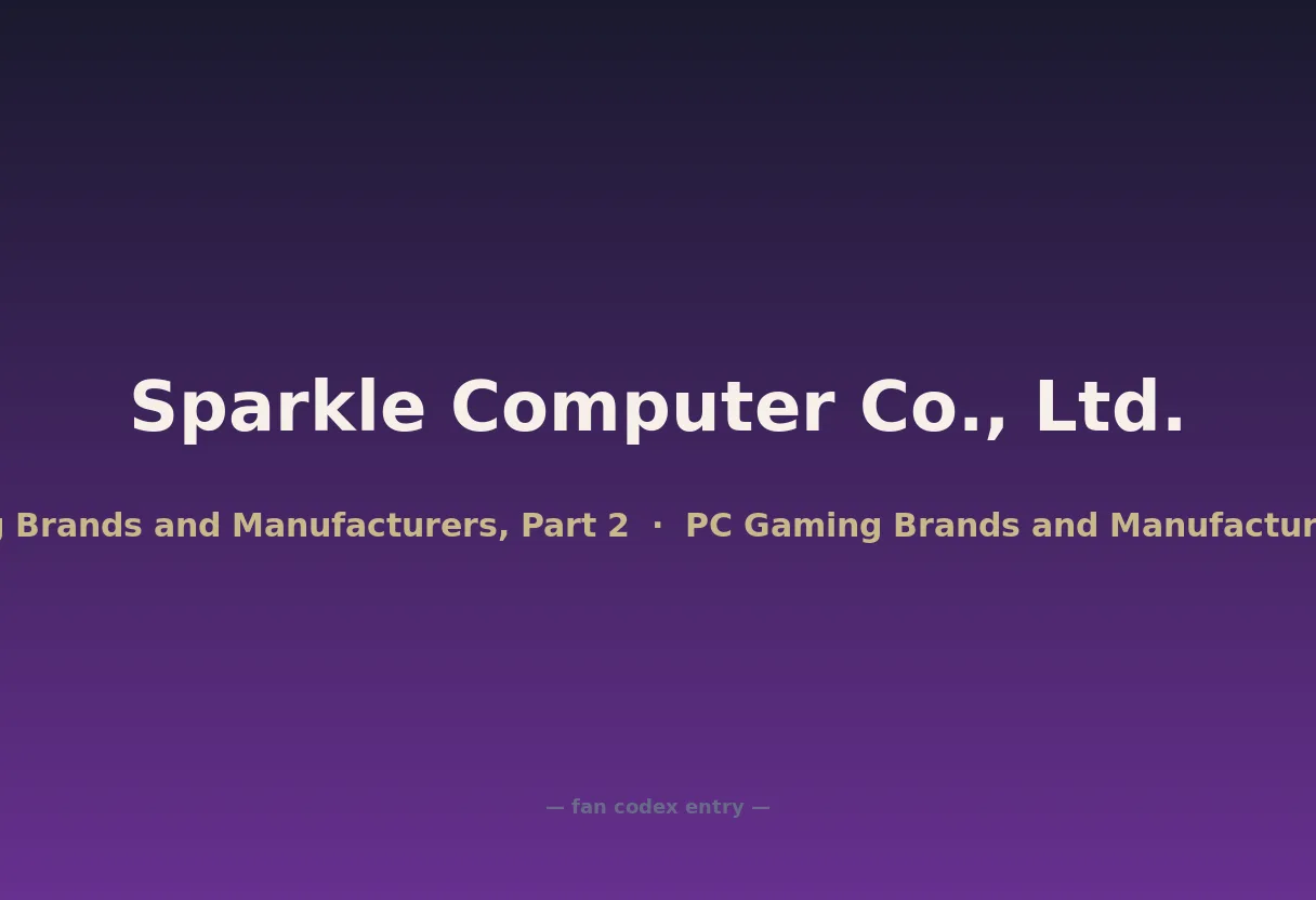 Sparkle Computer Co., Ltd.