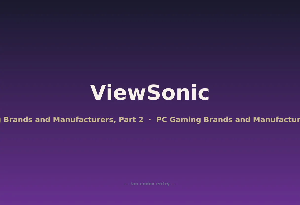 ViewSonic