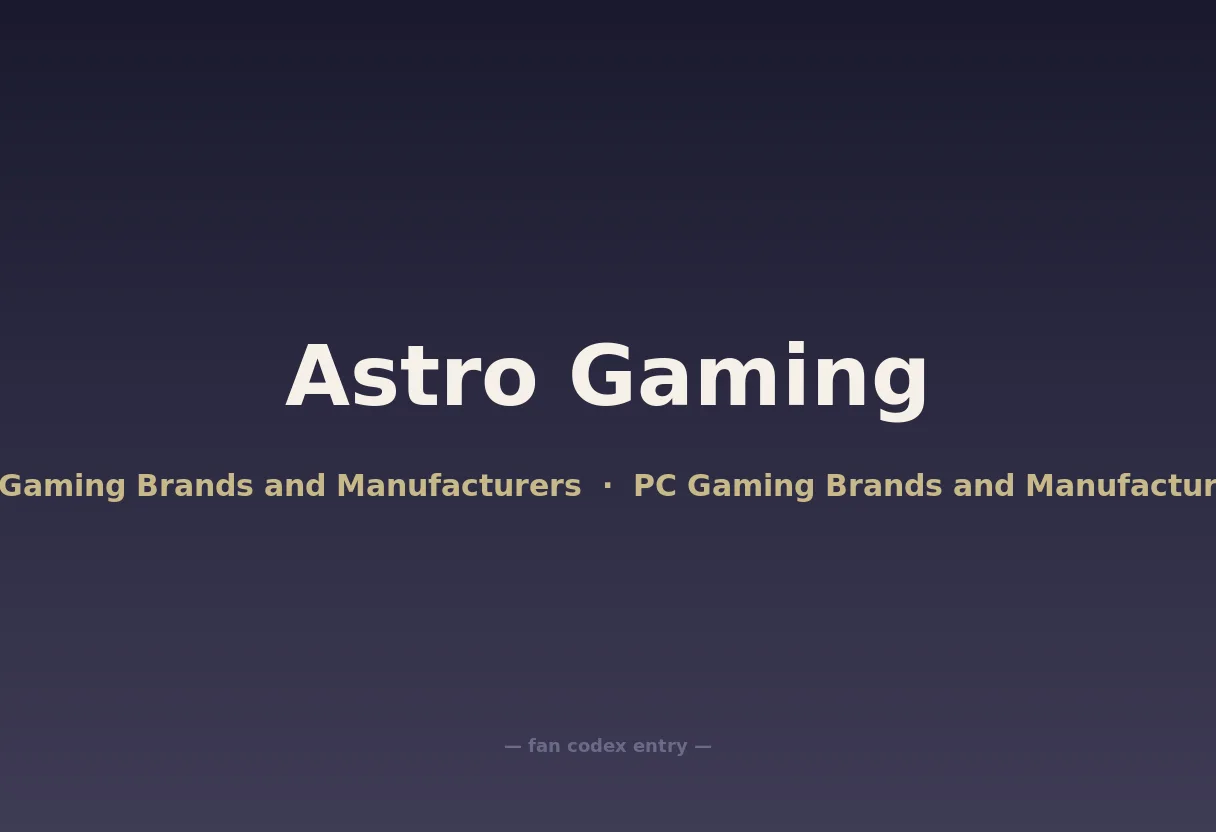 Astro Gaming