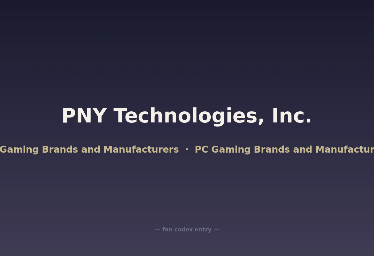 PNY Technologies, Inc.