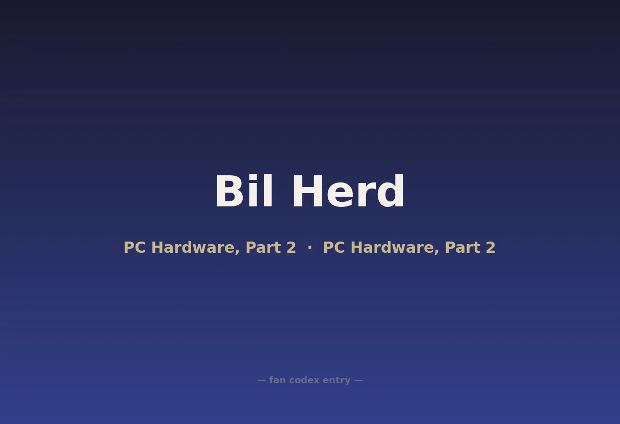 Bil Herd