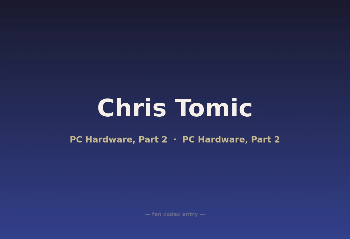 Chris Tomic