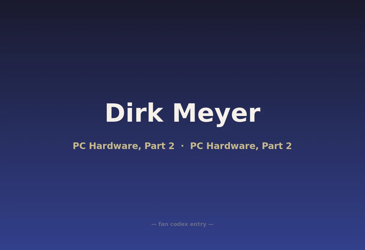 Dirk Meyer