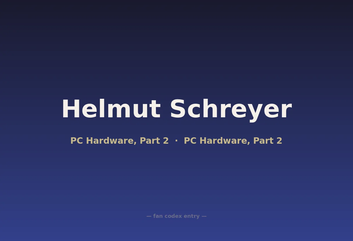 Helmut Schreyer