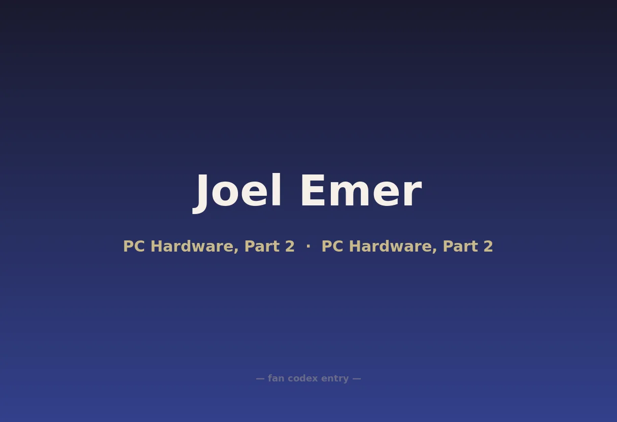Joel Emer