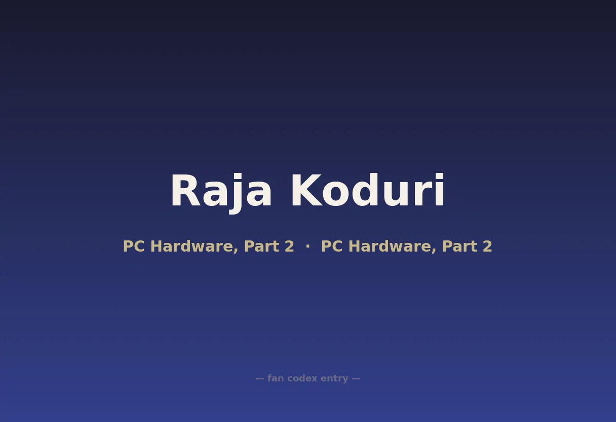 Raja Koduri
