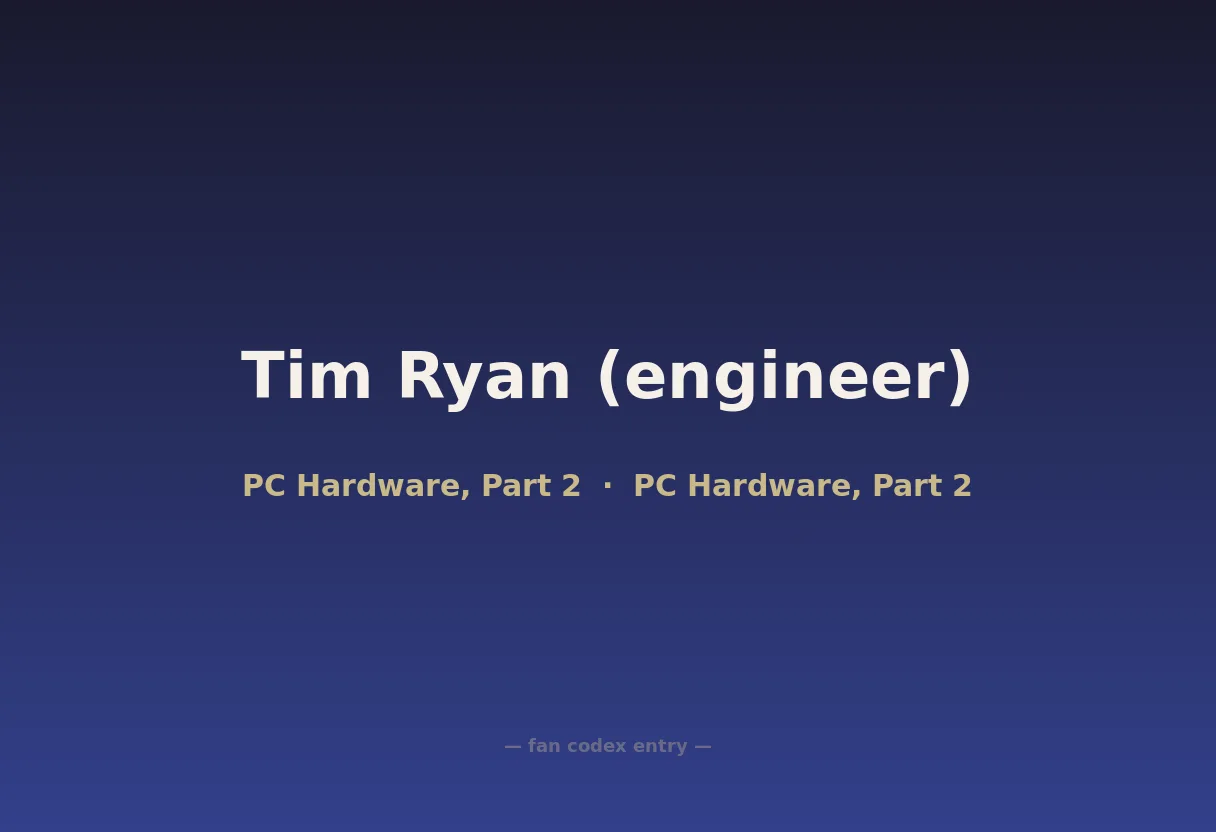 Tim Ryan (engineer)