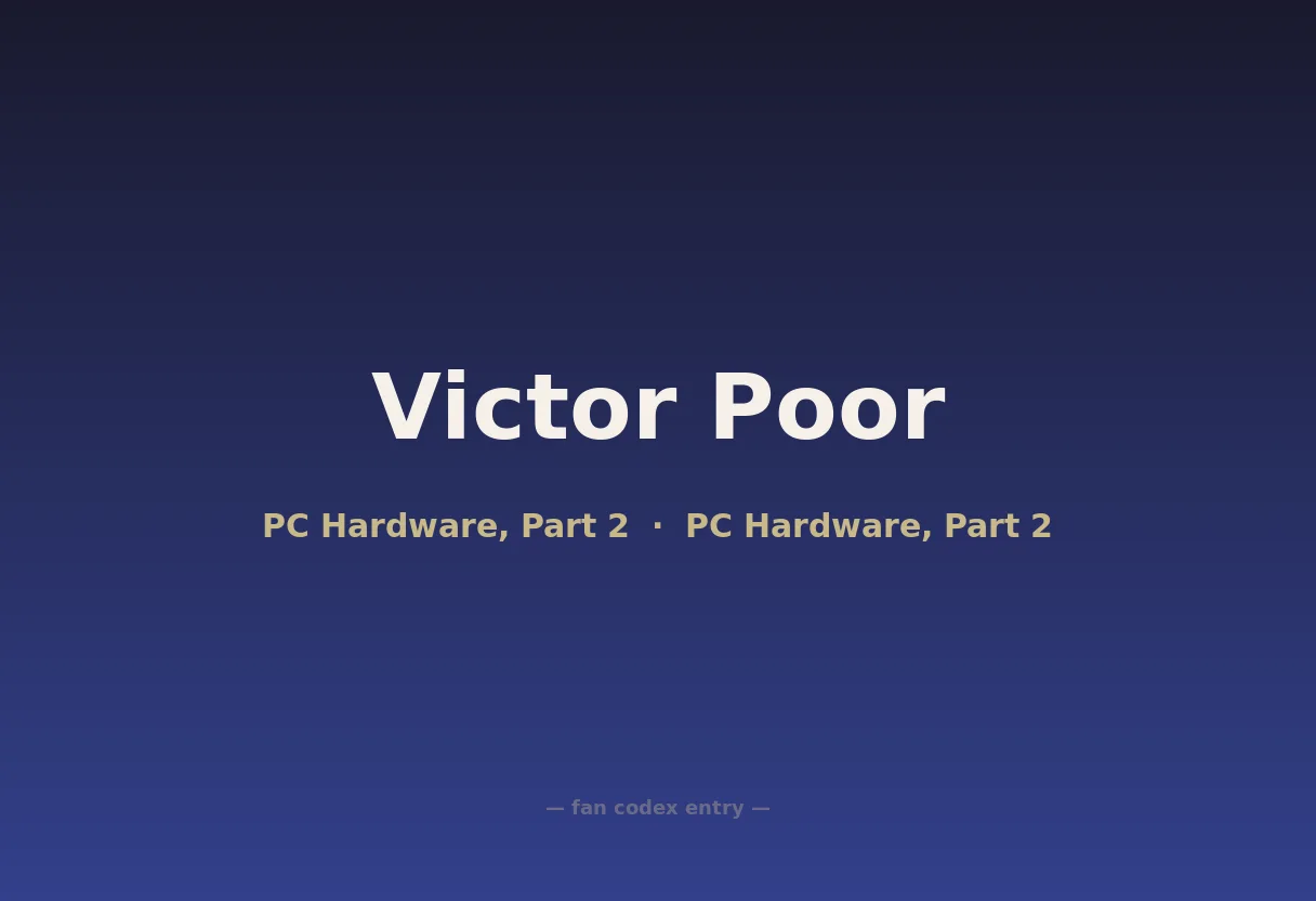 Victor Poor