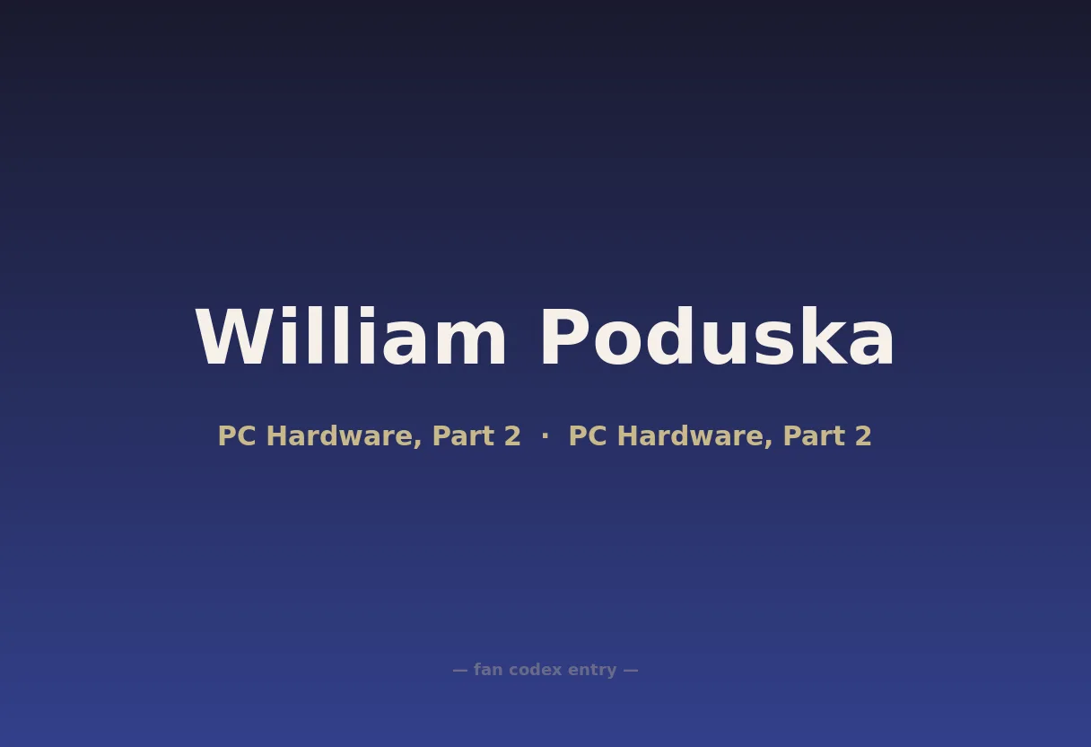 William Poduska