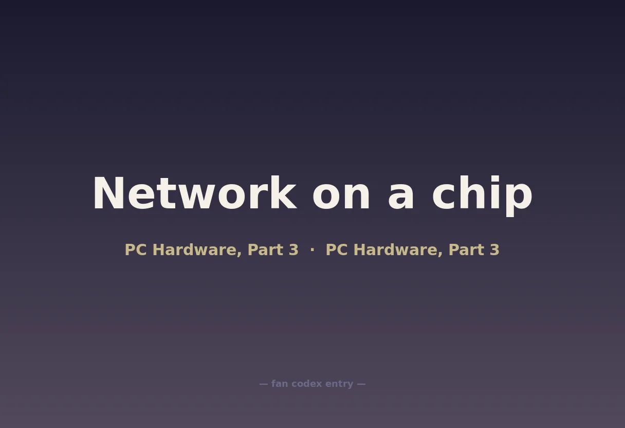Network on a chip
