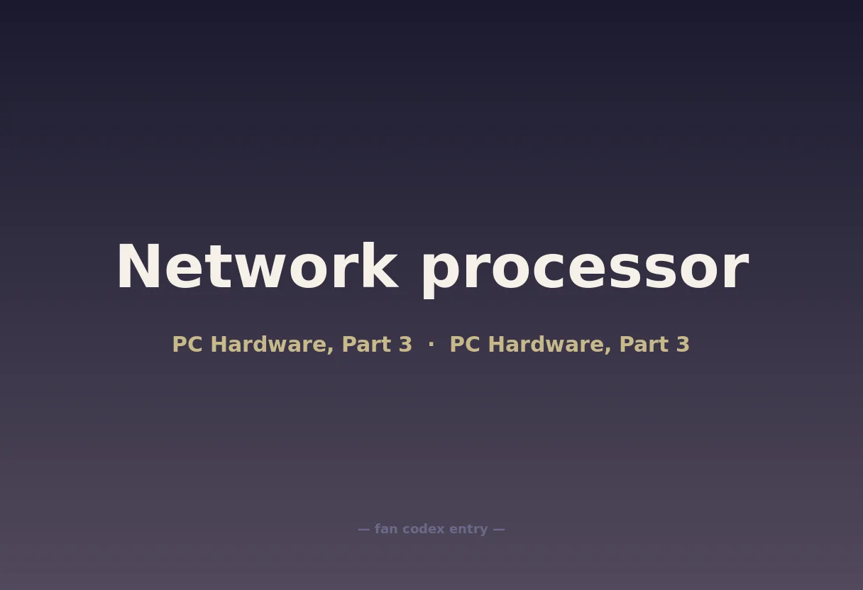 Network processor