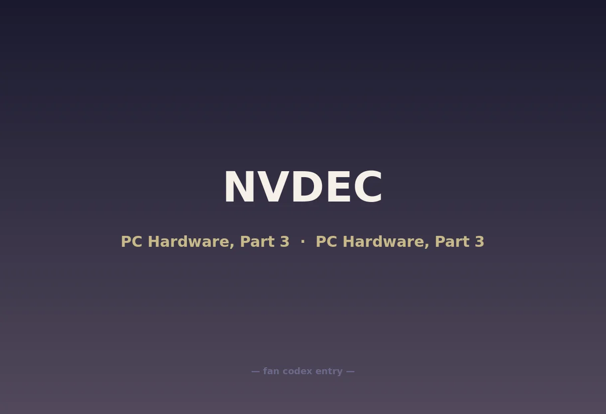 NVDEC