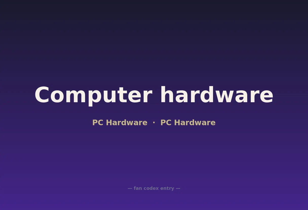 Computer hardware