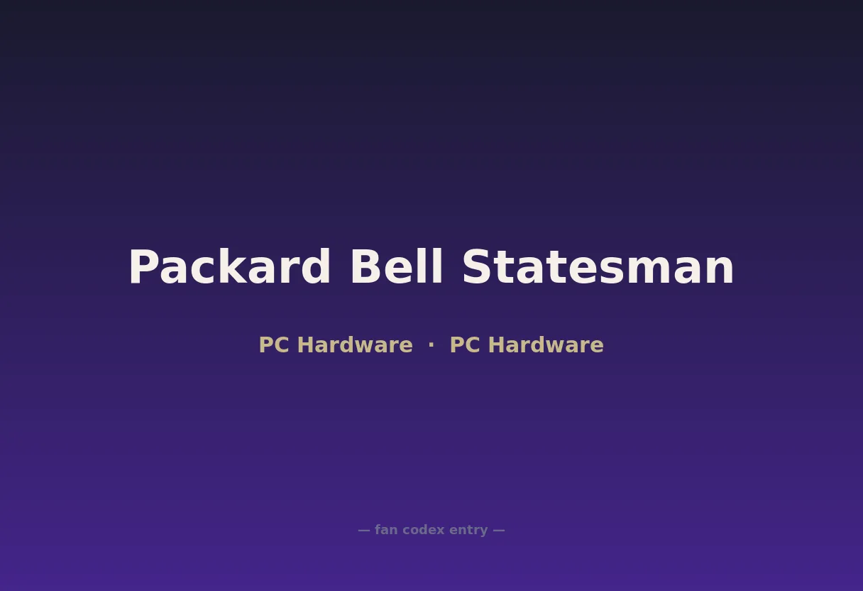 Packard Bell Statesman