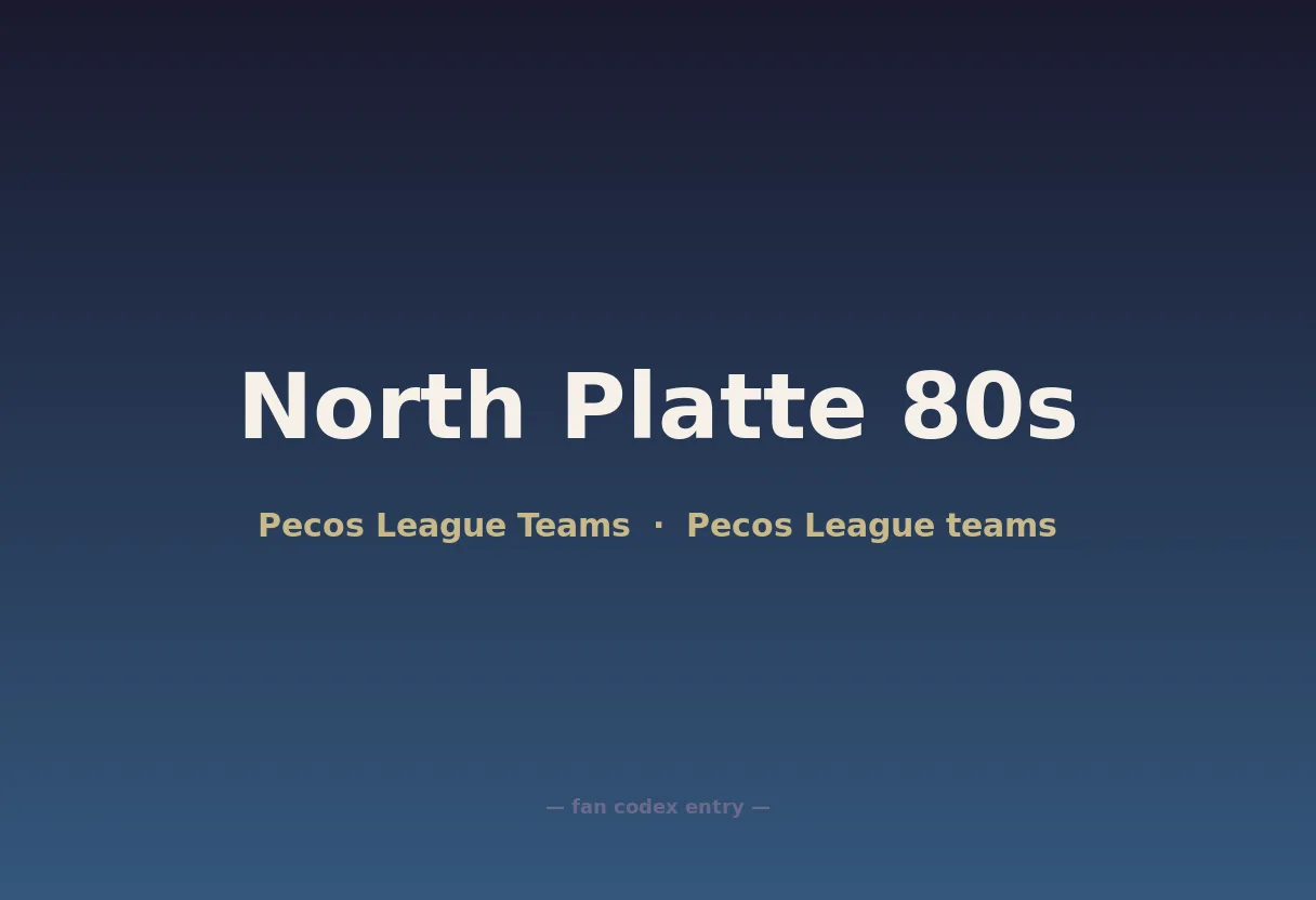 North Platte 80s