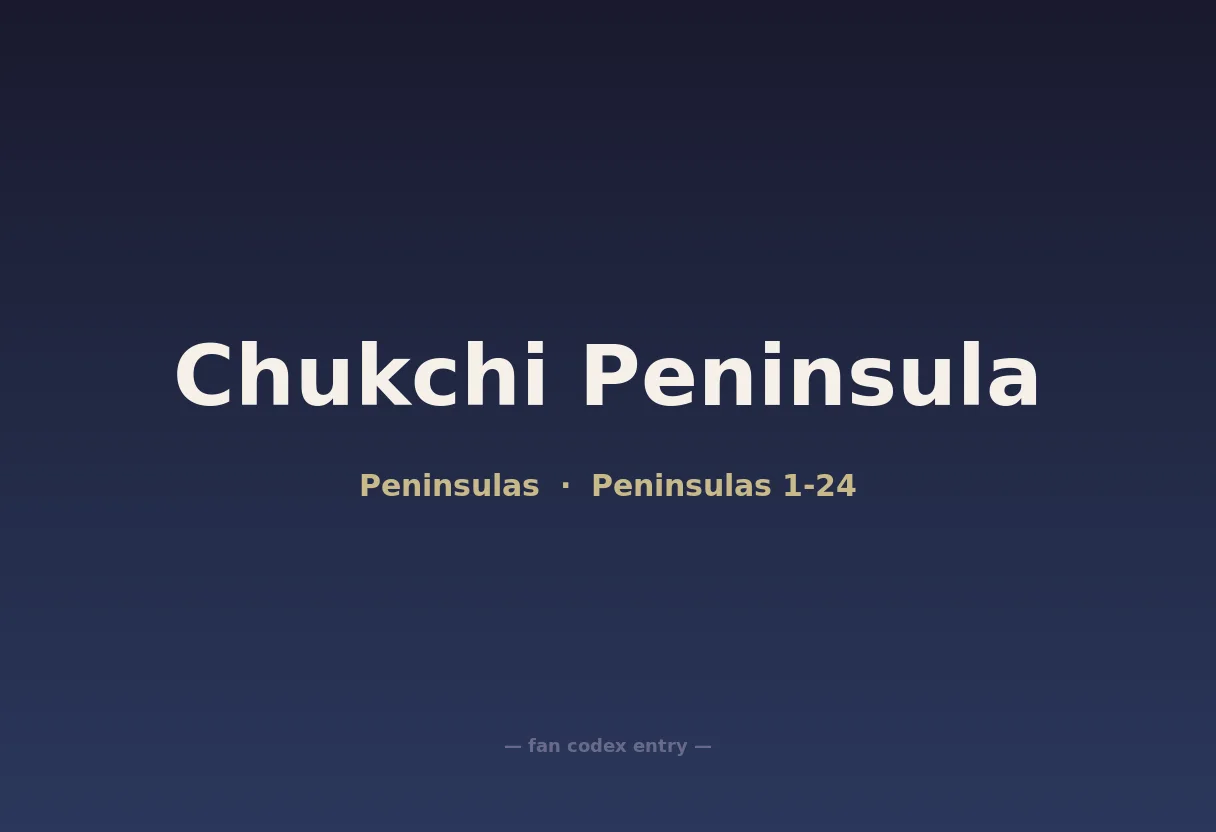 Chukchi Peninsula