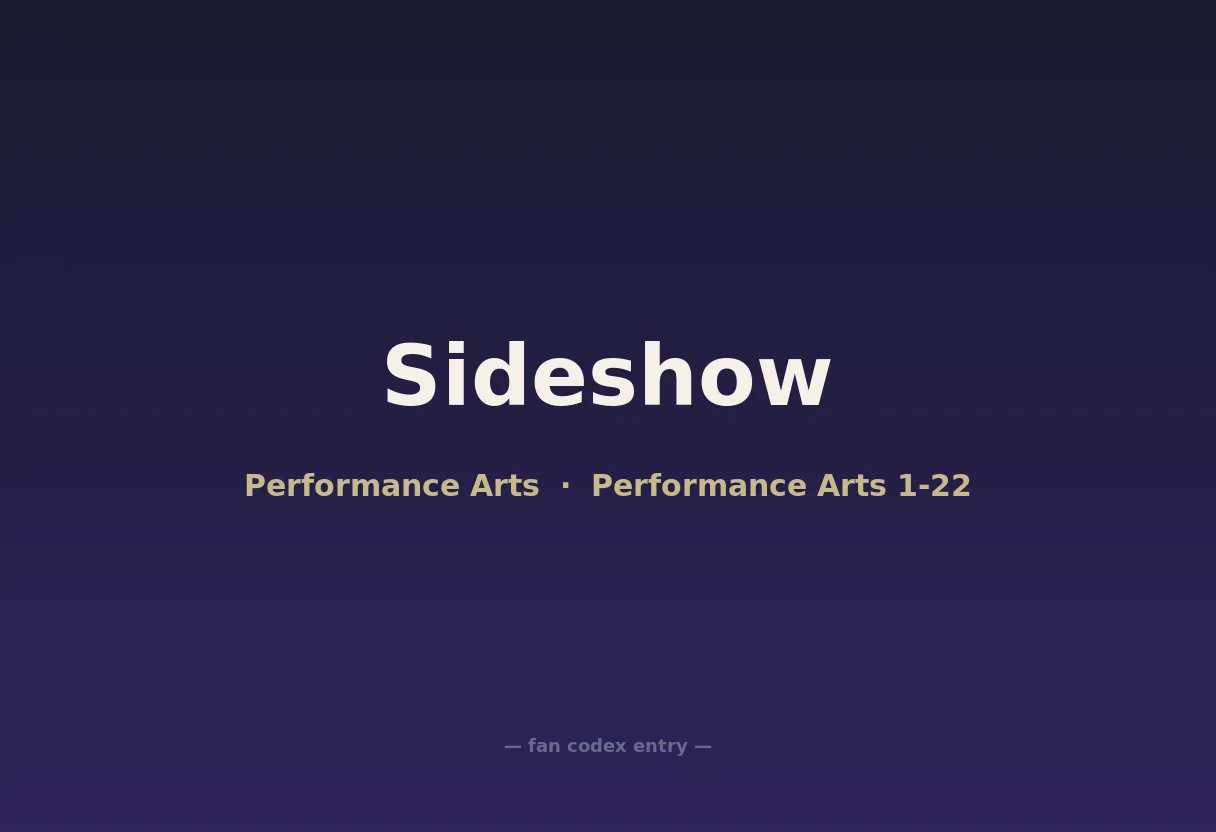 Sideshow