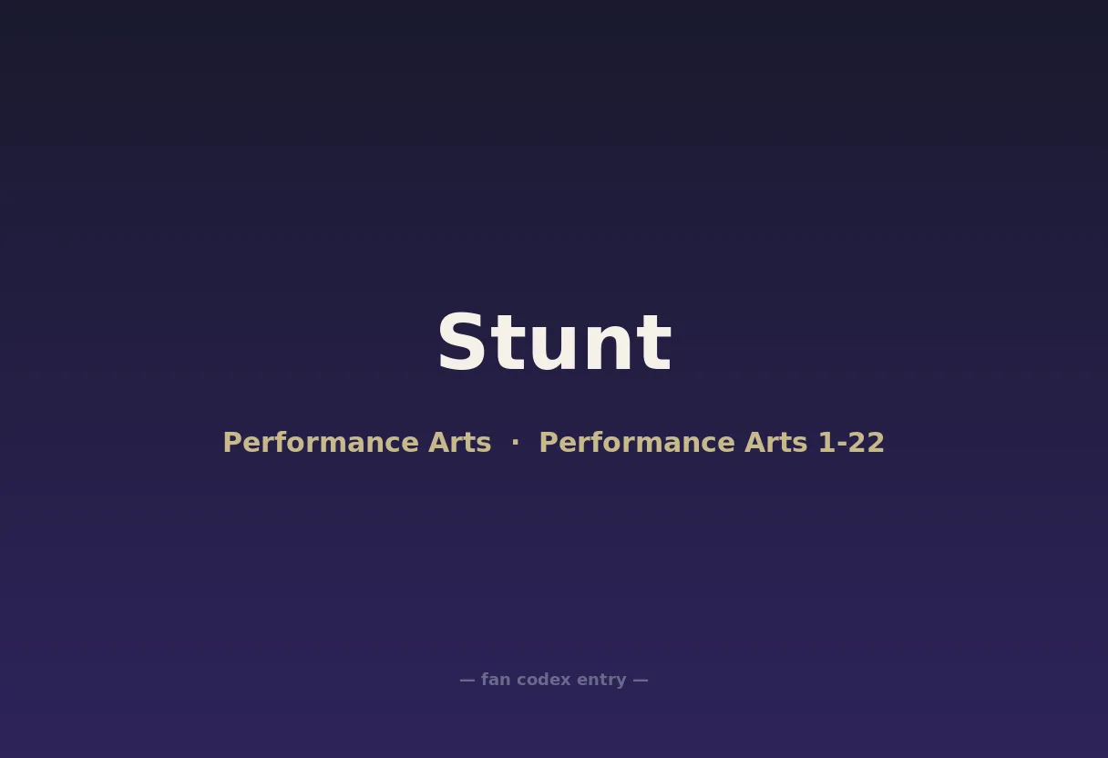 Stunt