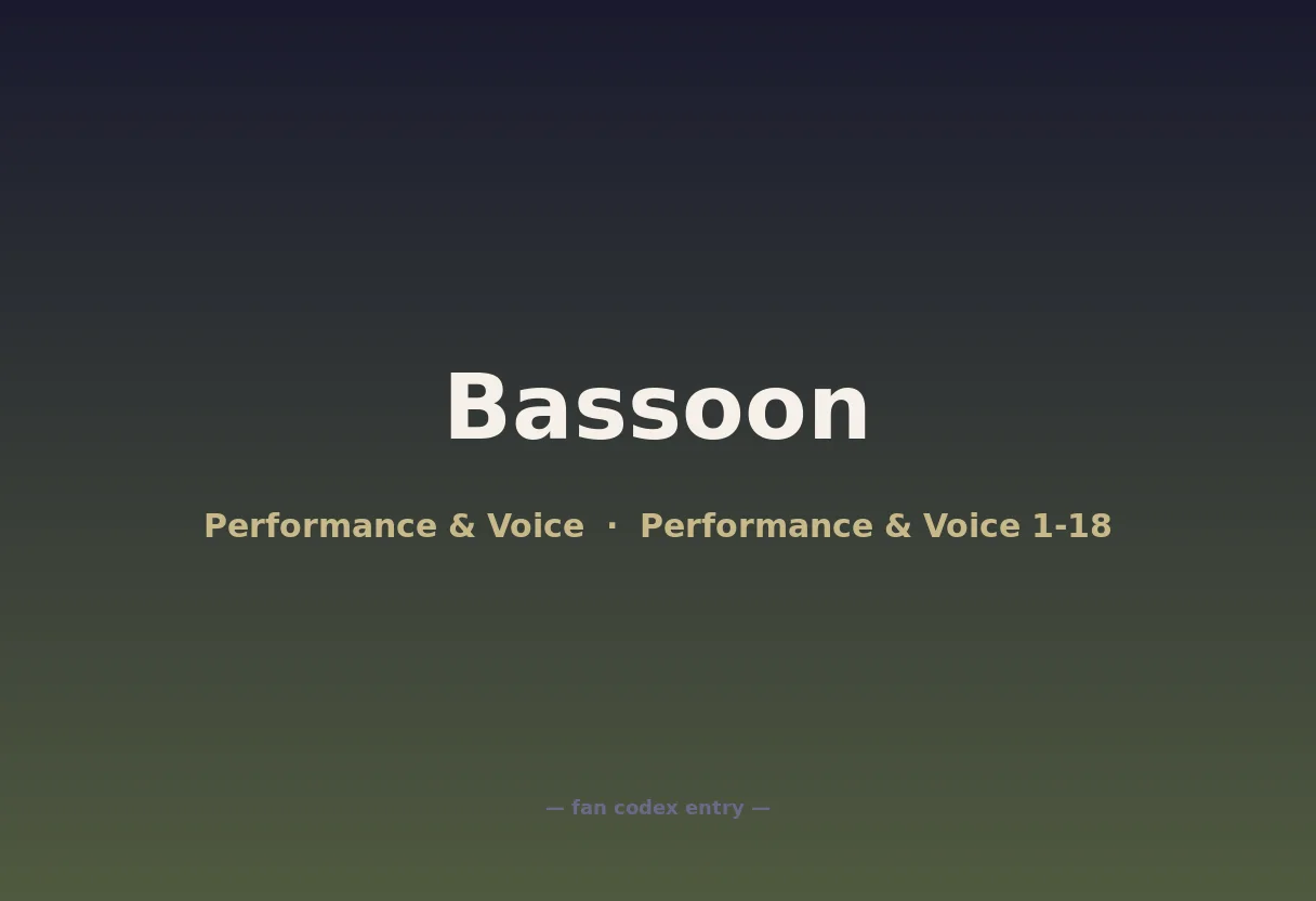 Bassoon