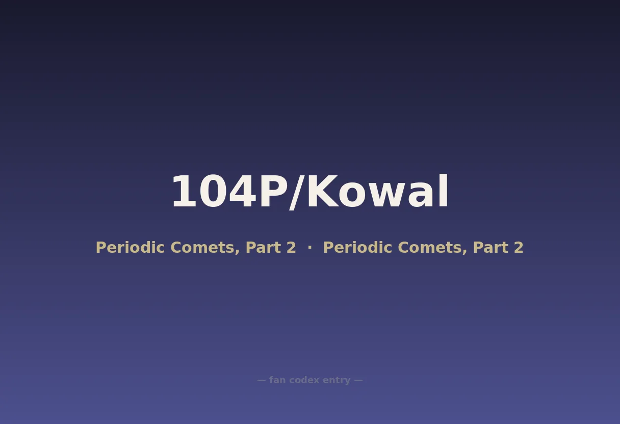 104P/Kowal