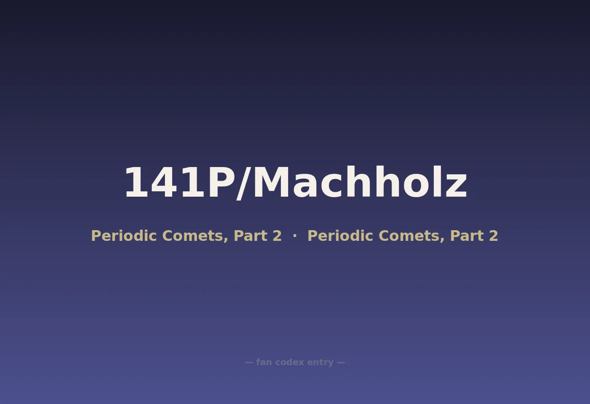 141P/Machholz