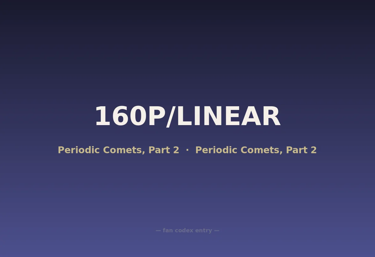 160P/LINEAR