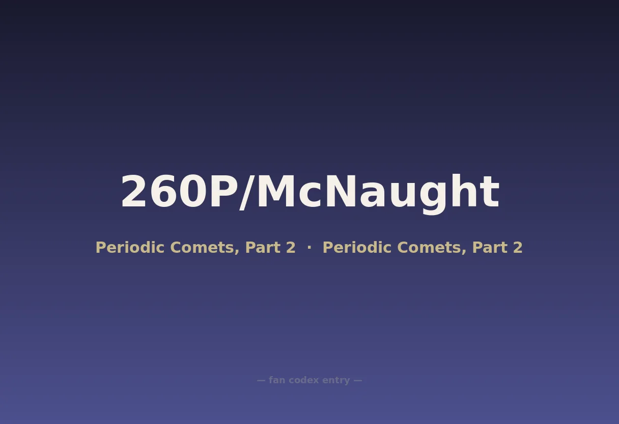 260P/McNaught