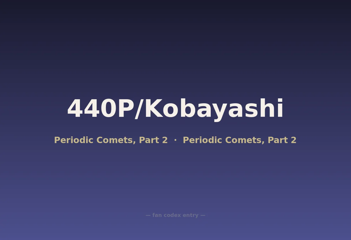440P/Kobayashi