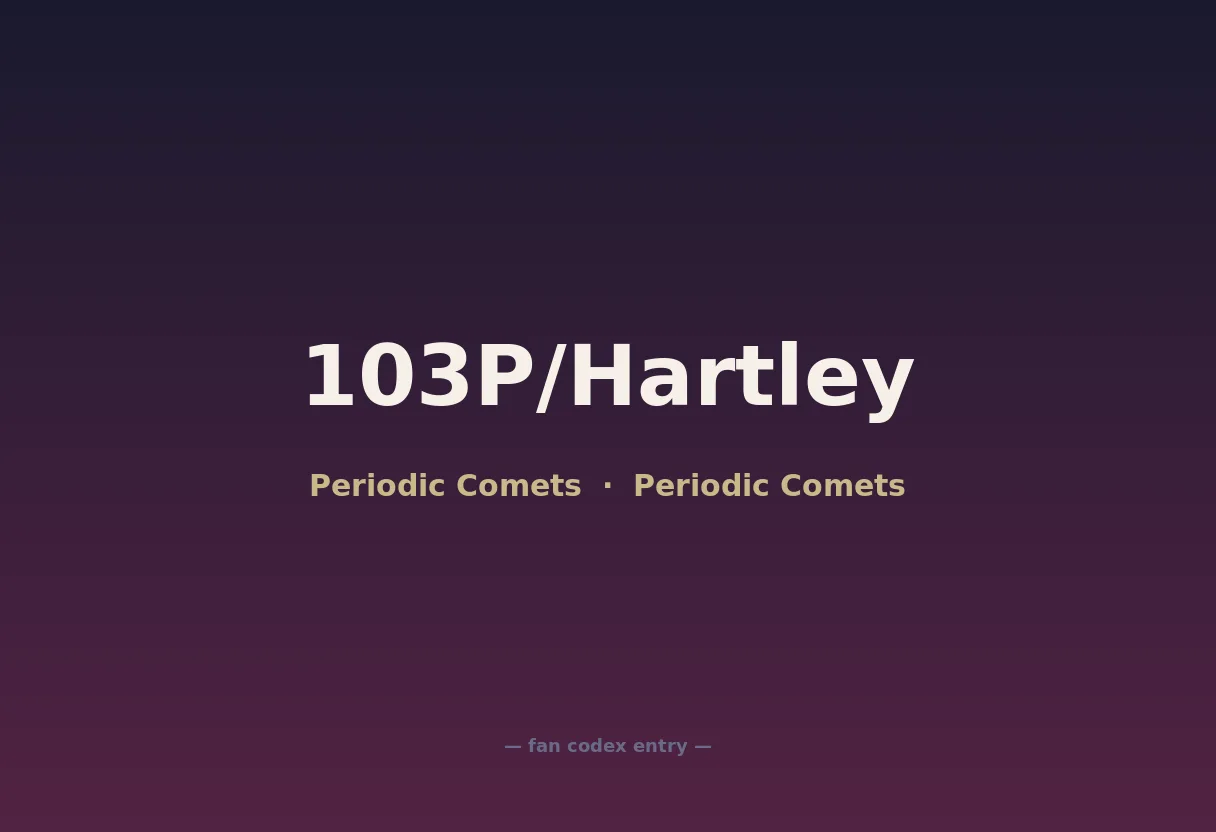103P/Hartley
