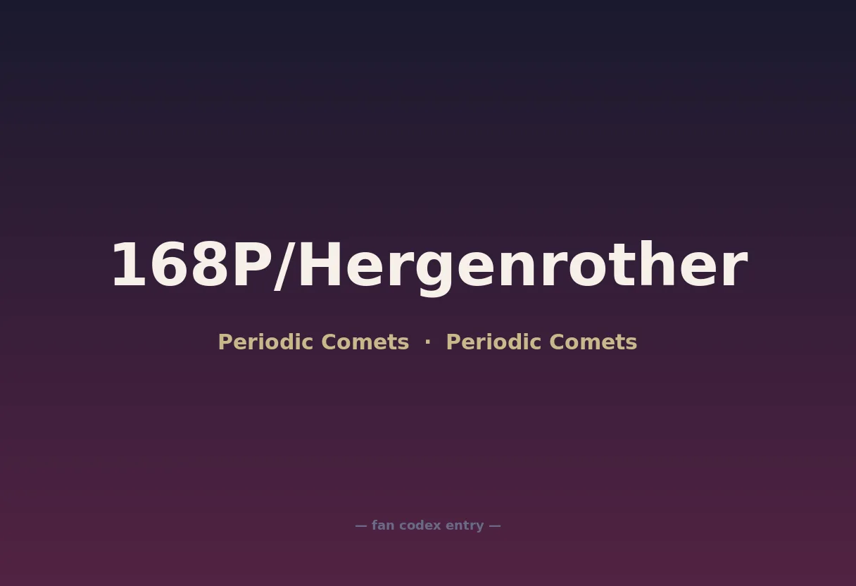 168P/Hergenrother