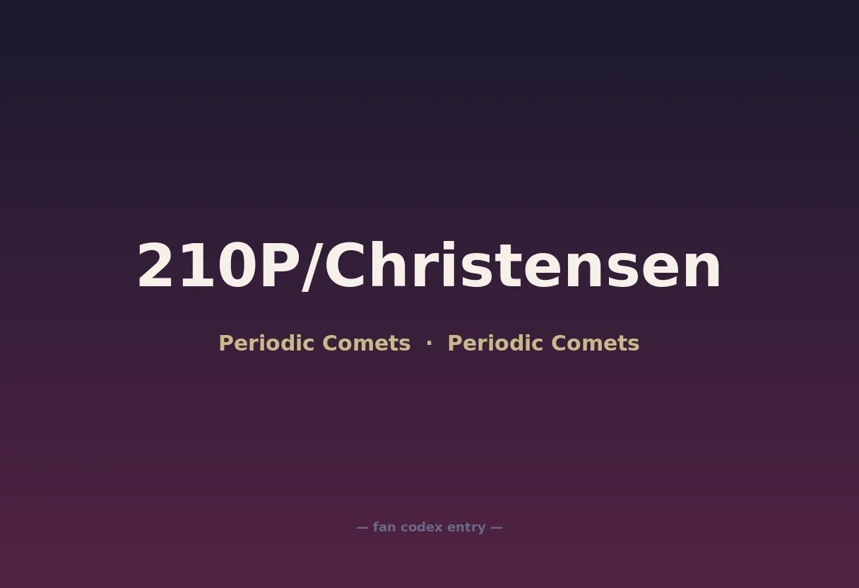 210P/Christensen