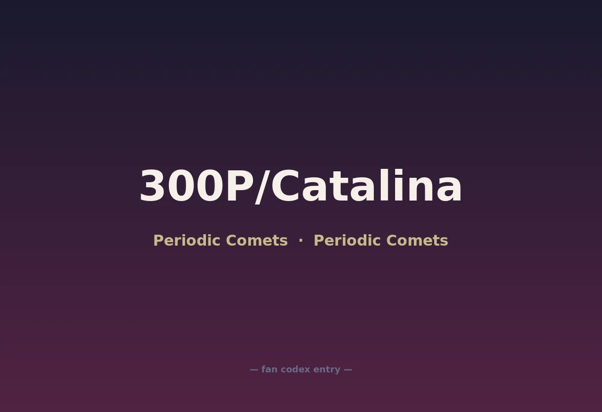 300P/Catalina