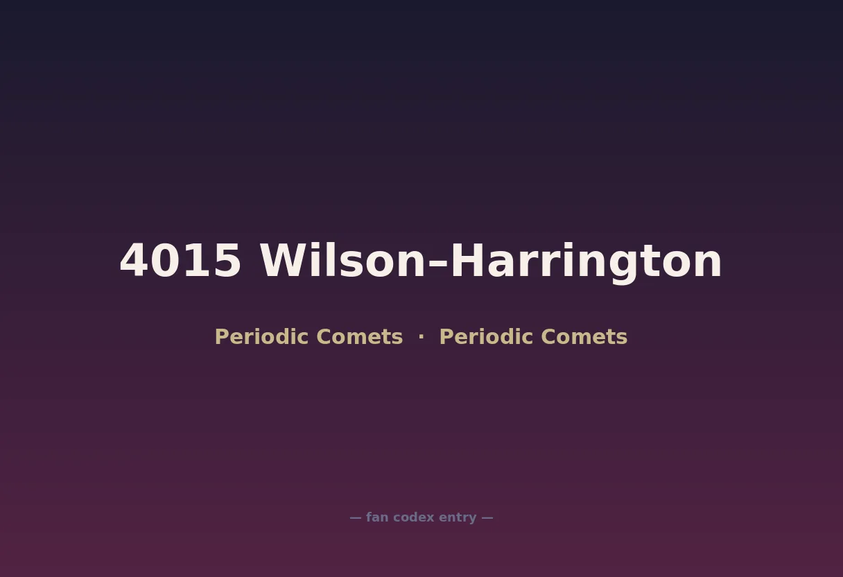 4015 Wilson–Harrington