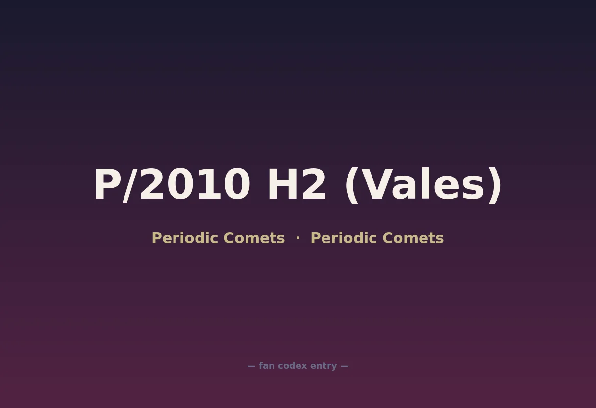 P/2010 H2 (Vales)
