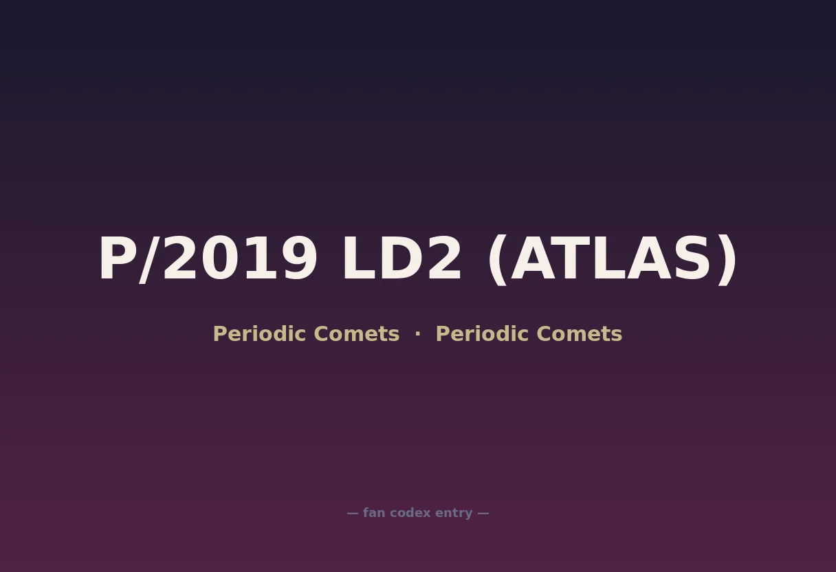 P/2019 LD2 (ATLAS)