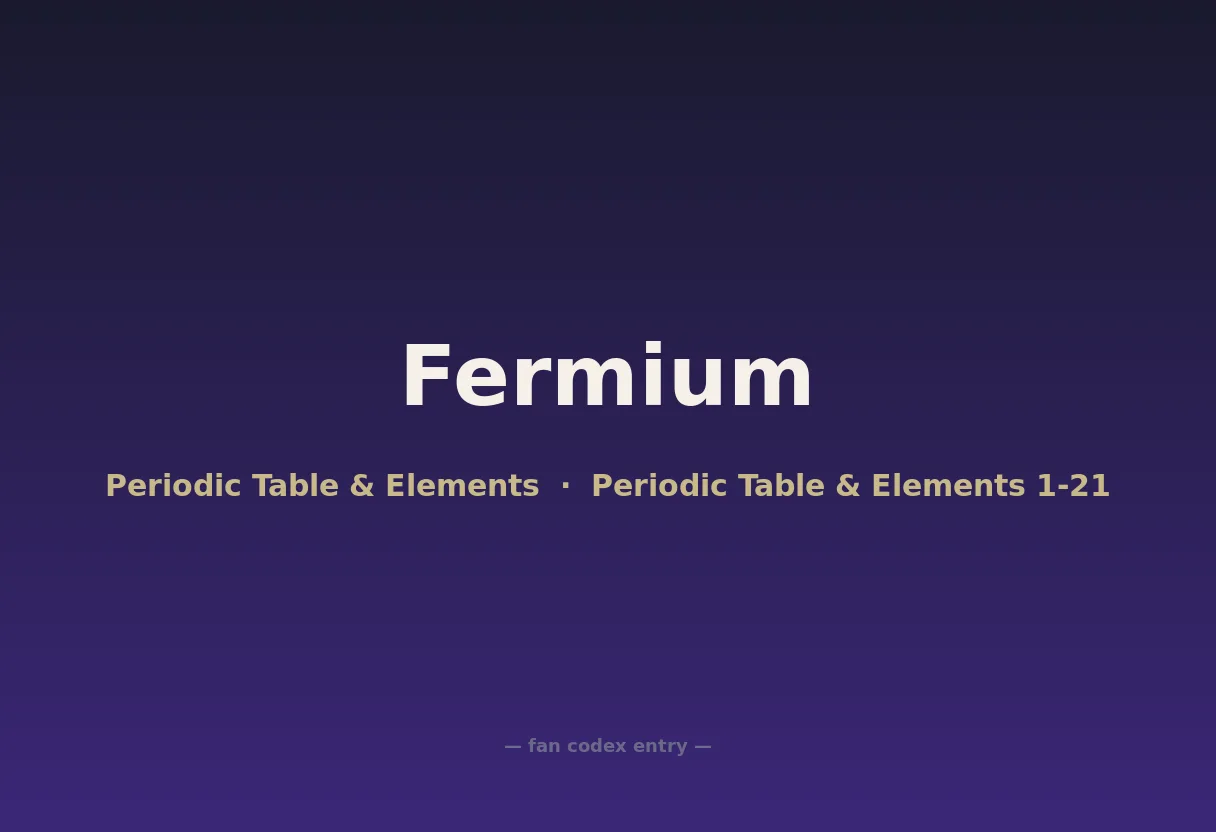 Fermium