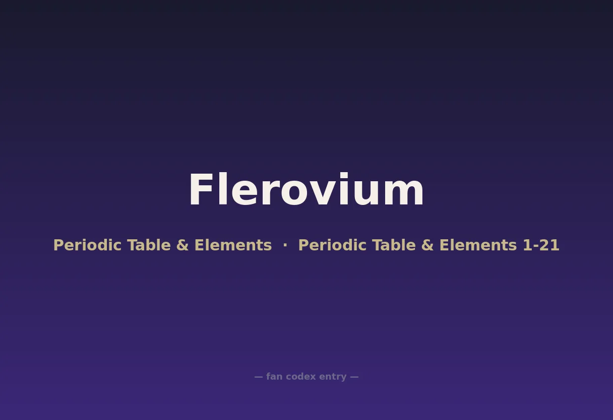 Flerovium