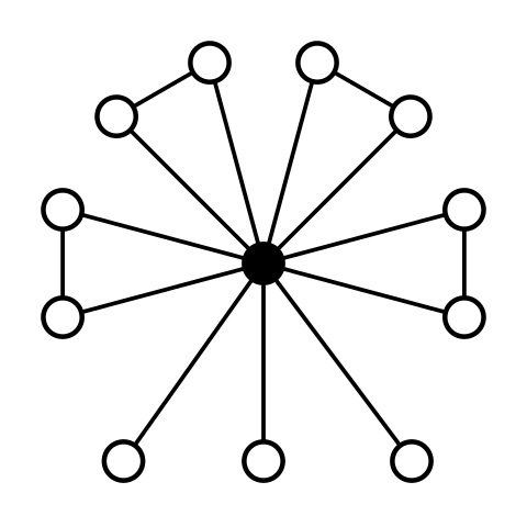 Alternating group 4; cycle graph