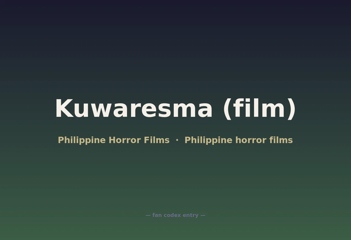 Kuwaresma (film)