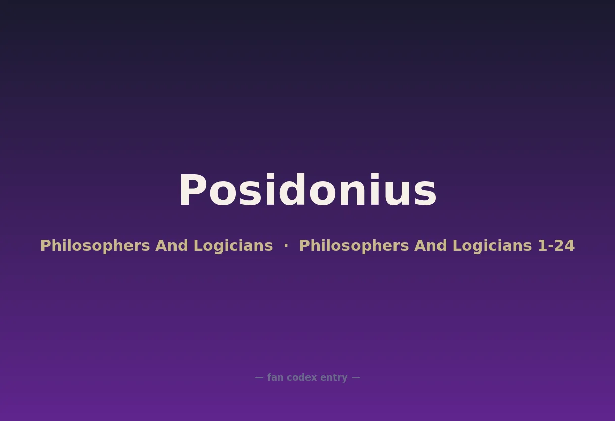 Posidonius