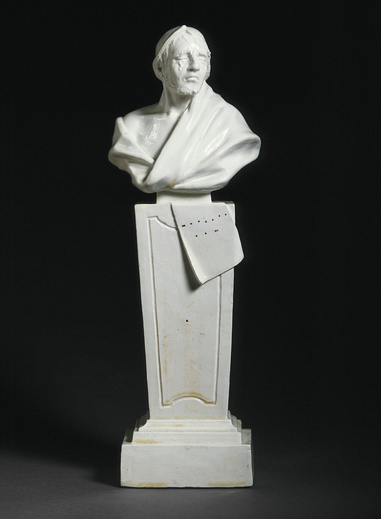 Bust of Heraclitus, 'The Weeping Philosopher' LACMA M.83.4