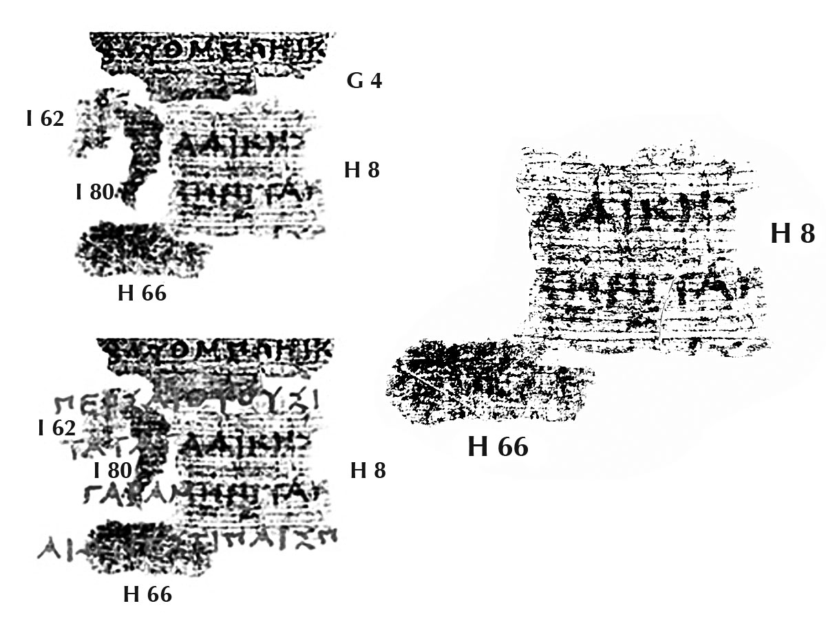 Derveni papyrus - fragment Heraclitus - col. iv, 10-13